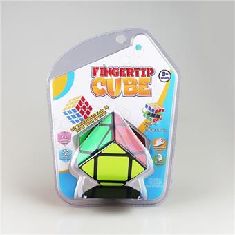 Fluorescent sticker slanted Rubik's Cube   ITEM NO.： W090436