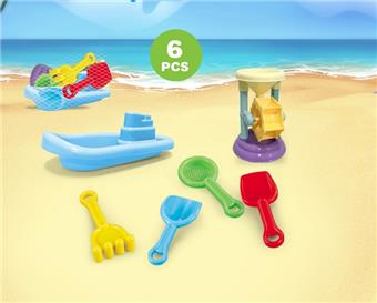 Beach shovel+boat+hourglass   ITEM NO.： W085835