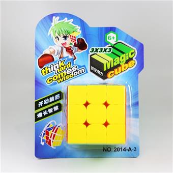 Versatile Rubik's Cube (with spring screws) solid color, multiple packaging mixed (GCC)   ITEM NO.： W089574