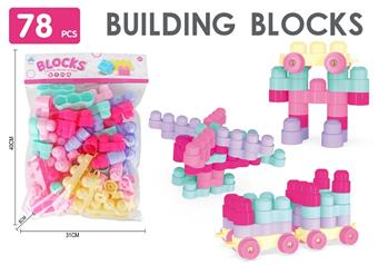 78PCS puzzle building blocks   ITEM NO.： W096646