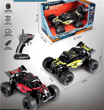2.4G 1:18 high-speed off-road remote control vehicle (electric included)   ITEM NO.： W086183