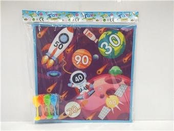 36CM Dart Target (Astronaut) Sticky Ball Target Sticky Ball Target Throwing Toy Velcro Target Dart Target Plate   ITEM NO.： W086623