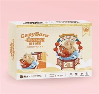 Card Money Flower Music Box Series Hand cranked Puzzle (Chinese)   ITEM NO.： W090933
