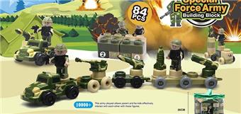 Little genius military strategist puzzle building blocks   ITEM NO.： W096857