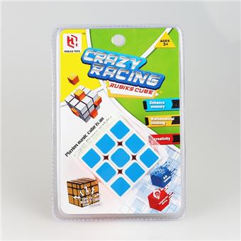 Fluorescent sticker third-order Rubik's Cube (with spring screws) GCC   ITEM NO.： W089816