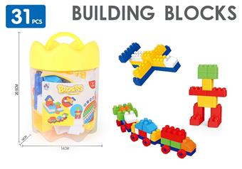 31PCS puzzle building blocks   ITEM NO.： W096527