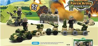 Little genius military strategist puzzle building blocks   ITEM NO.： W096863