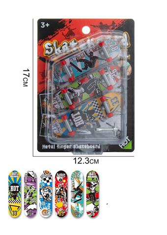 Plastic finger skateboard   ITEM NO.： W086068
