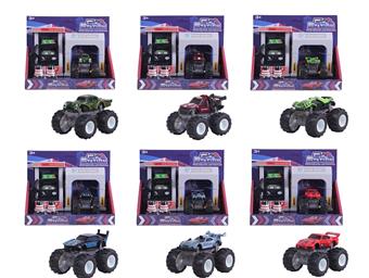 Gas Station Alloy Large Wheel Off Road Vehicle Set   ITEM NO.： W087550