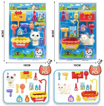 Pet cats playing at home   ITEM NO.： W091234