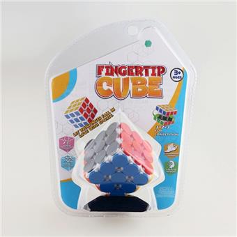 Round dot third-order building block with white background Rubik's Cube   ITEM NO.： W090208