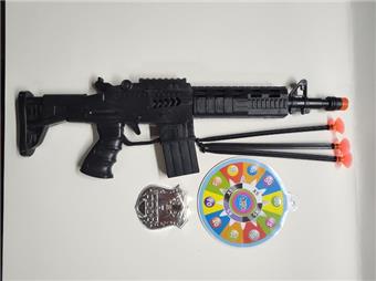 Solid color needle gun with target badge   ITEM NO.： W086490