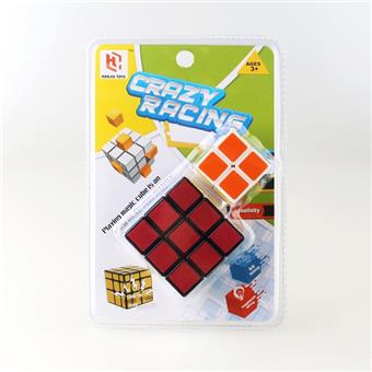 Matte sticker with black background, three-stage+3.5CM second-order heat transfer printing, white background, Rubik's Cube   ITEM NO.： W090109