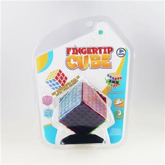 Transparent building blocks, black background, three-level Rubik's Cube   ITEM NO.： W090203