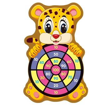 Tiger target dart board adhesive ball cloth target   ITEM NO.： W087076