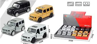 1: 43 Display Box Large G Simulation Alloy Car Mixed Loading   ITEM NO.： W095053