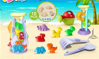 Dinosaur accessories with hourglass (10PCS)   ITEM NO.： W085529