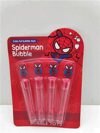 13cm Spider Man Bubble Stick   ITEM NO.： W092204
