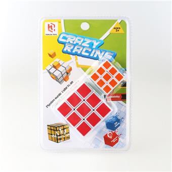 Matte sticker with white background, three-stage+3.5CM, three-stage heat transfer printing, white background, Rubik's Cube   ITEM NO.： W090071