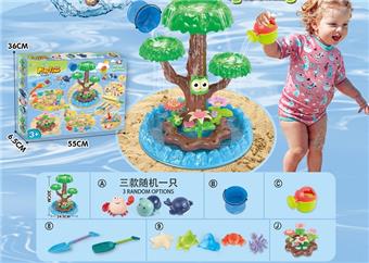 Playful beach toys with DIY toy flowers   ITEM NO.： W085080