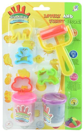 Color clay, 2 bottles of 2 Anshi color clay+accessories   ITEM NO.： W094691