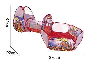 Spider Man Ball Pool 3-in-1 Tent   ITEM NO.： W084592