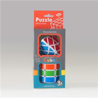 Zongzi fluorescent sticker magic cube+cylindrical magic cube, color box black/white, 2-color mixed packaging   ITEM NO.： W090167