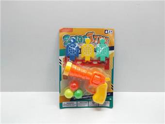 Solid color elastic table tennis gun+target combination   ITEM NO.： W086588