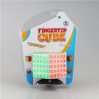 Fluorescent sticker white background five step cube (GCC)   ITEM NO.： W090401