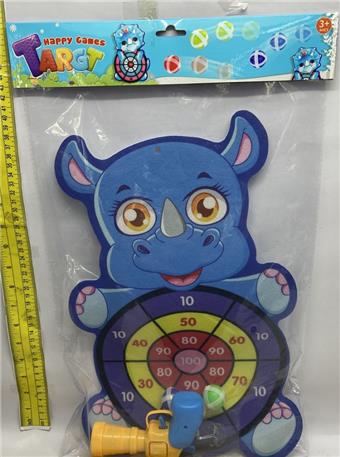 Rhinoceros target (with gun)   ITEM NO.： W086708