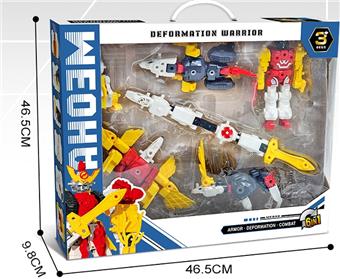 Six in one transformation robot   ITEM NO.： W091046