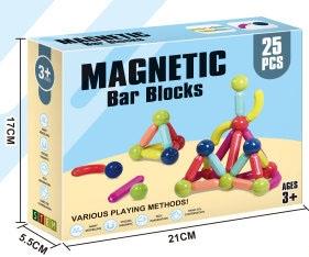 Versatile magnetic rod, 25pcs   ITEM NO.： W089423