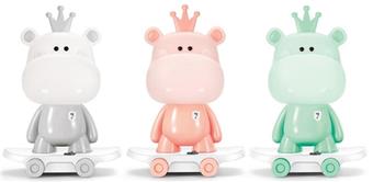 Hippopotamus Large Skateboard Desk Lamp   ITEM NO.： W088160