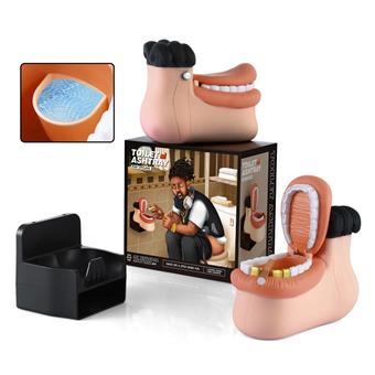 Toilet with sink, ashtray (light flesh color)   ITEM NO.： W096380