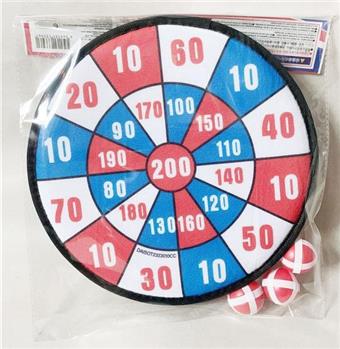 28CM thick cloth target with 3 balls   ITEM NO.： W087255