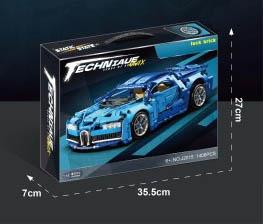 1: 14 original Bugatti [English box+lithium remote control] 1408pcs   ITEM NO.： W092803