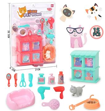 Pet Series: Cat House Set   ITEM NO.： W091165