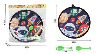 Space target with 2 darts   ITEM NO.： W087376
