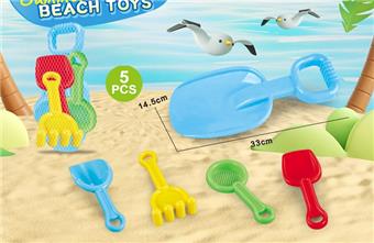Large shovel with beach accessories   ITEM NO.： W085642