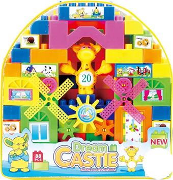 Dream Castle Puzzle Building Blocks   ITEM NO.： W096891