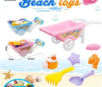 Beach toys, pink/pink blue, mixed with 2 colors   ITEM NO.： W090577