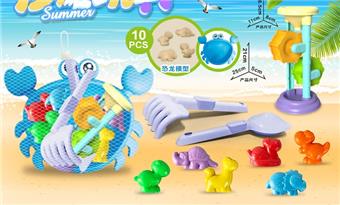 Crab dish with missing dinosaur accessories (10PCS)   ITEM NO.： W085491