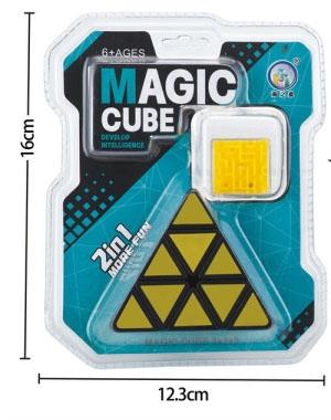 9.5CM Great Pyramid Cube+3.0 Maze   ITEM NO.： W093347