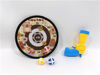 20CM Capibala gun case adhesive ball cloth target   ITEM NO.： W087094