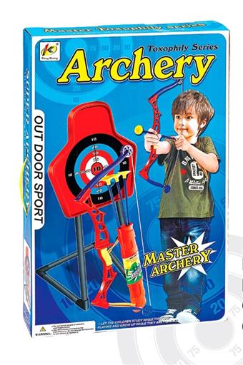 60cm bow with arrow/barrel+large target holder   ITEM NO.： W089338
