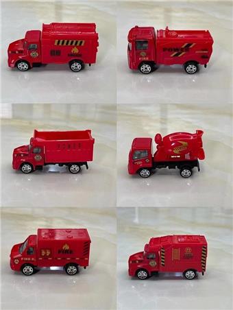 Alloy fire truck   ITEM NO.： W088735