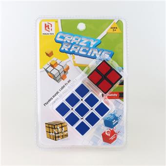 Heat transfer printing with white background, three-stage+3.5CM, second-order heat transfer printing, black background, Rubik's Cube   ITEM NO.： W090121