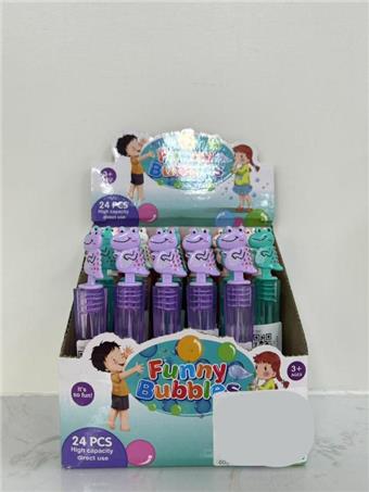 24 13cm dinosaur bubble sticks   ITEM NO.： W092213