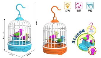 Lighting, music, voice control, birdcage   ITEM NO.： W086086