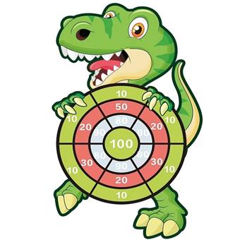 Dinosaur target dart board adhesive ball cloth target   ITEM NO.： W087086